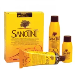 SANOTINT Tinta Per Capelli N.04 Castano Chiaro - Linea Sanotint Classic - 125ml