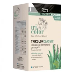SPECCHIASOL Tricolor Classic Tinta Per Capelli N.1 Nero - 2 Trattamenti