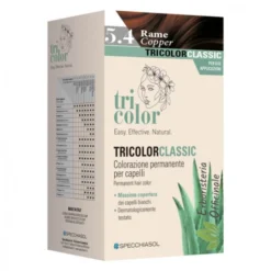SPECCHIASOL Tricolor Classic Tinta Per Capelli N. 5.4 Rame - 2 Trattamenti