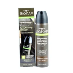 BIOS LINE Spray Ritocco Castano Scuro - Linea Biokap - 75ml