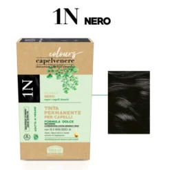 HELAN Tinta Permanente Per Capelli - Nuance 1N Nero