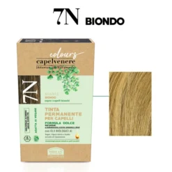HELAN Tinta Permanente Per Capelli - Nuance 7N Biondo