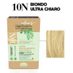 HELAN Tinta Permanente Per Capelli - Nuance 10N Biondo Ultrachiaro
