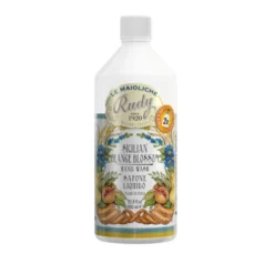 LE MAIOLICHE RUDY Sicilian Orange Blossom - Ricarica Sapone Mani - 1 Litro
