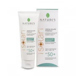 NATURE'S Crema Solare Minerale Spf 50+ Nature's - 100ml